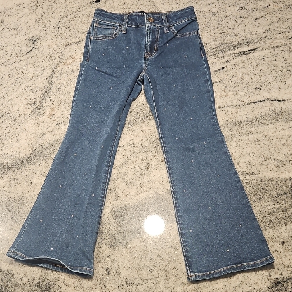 GAP Blue Flared Denim Jeans